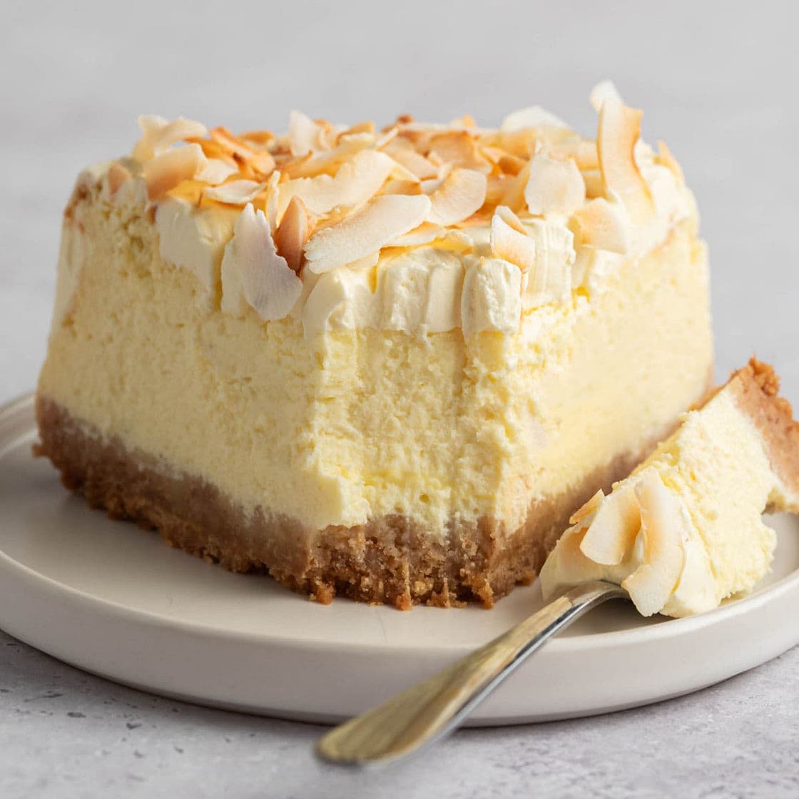 Best Coconut Cheesecake