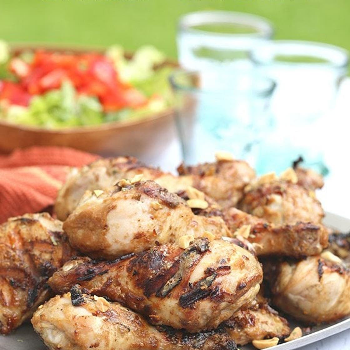 Thai Peanut Grilled Chicken