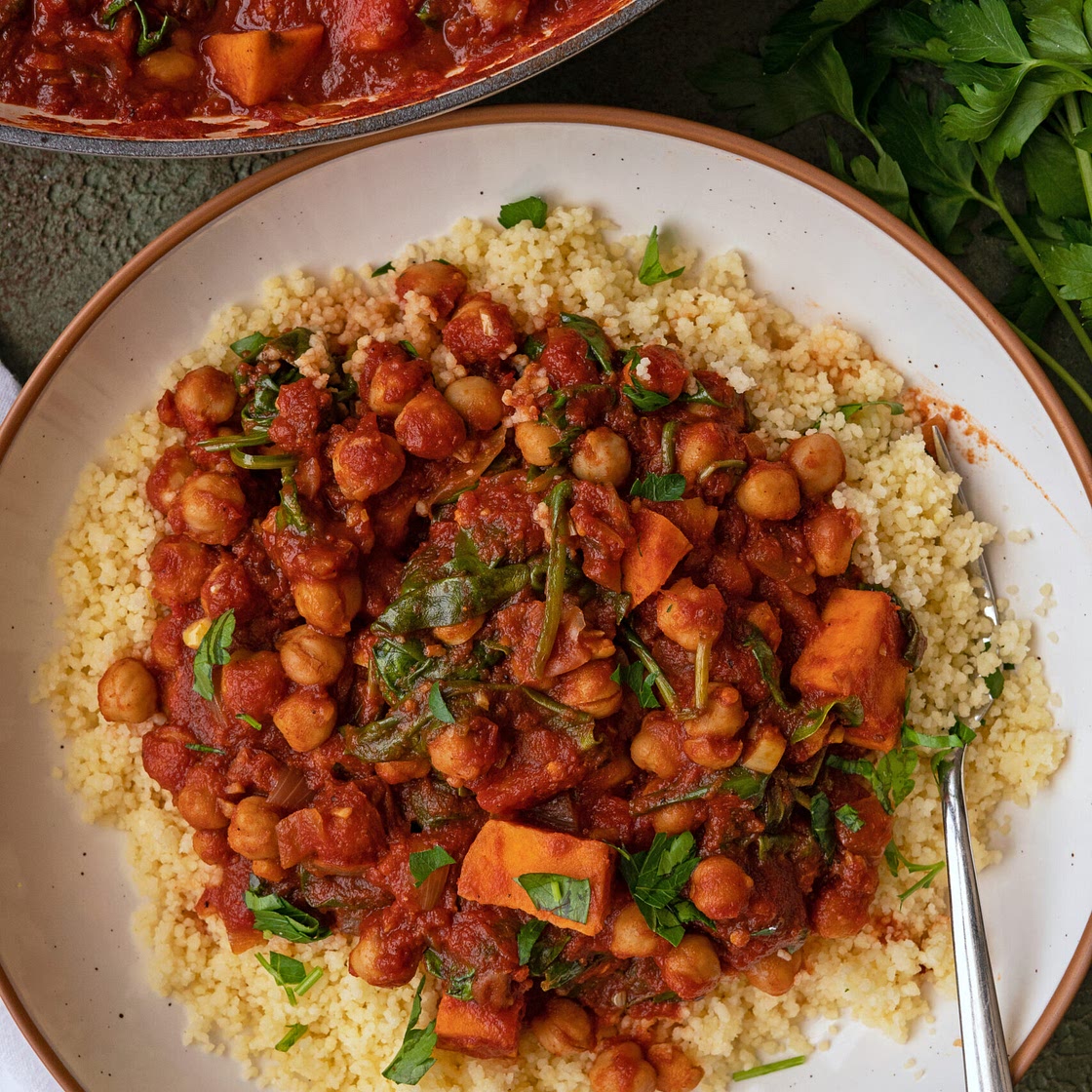 Moroccan Style Chickpea Stew
