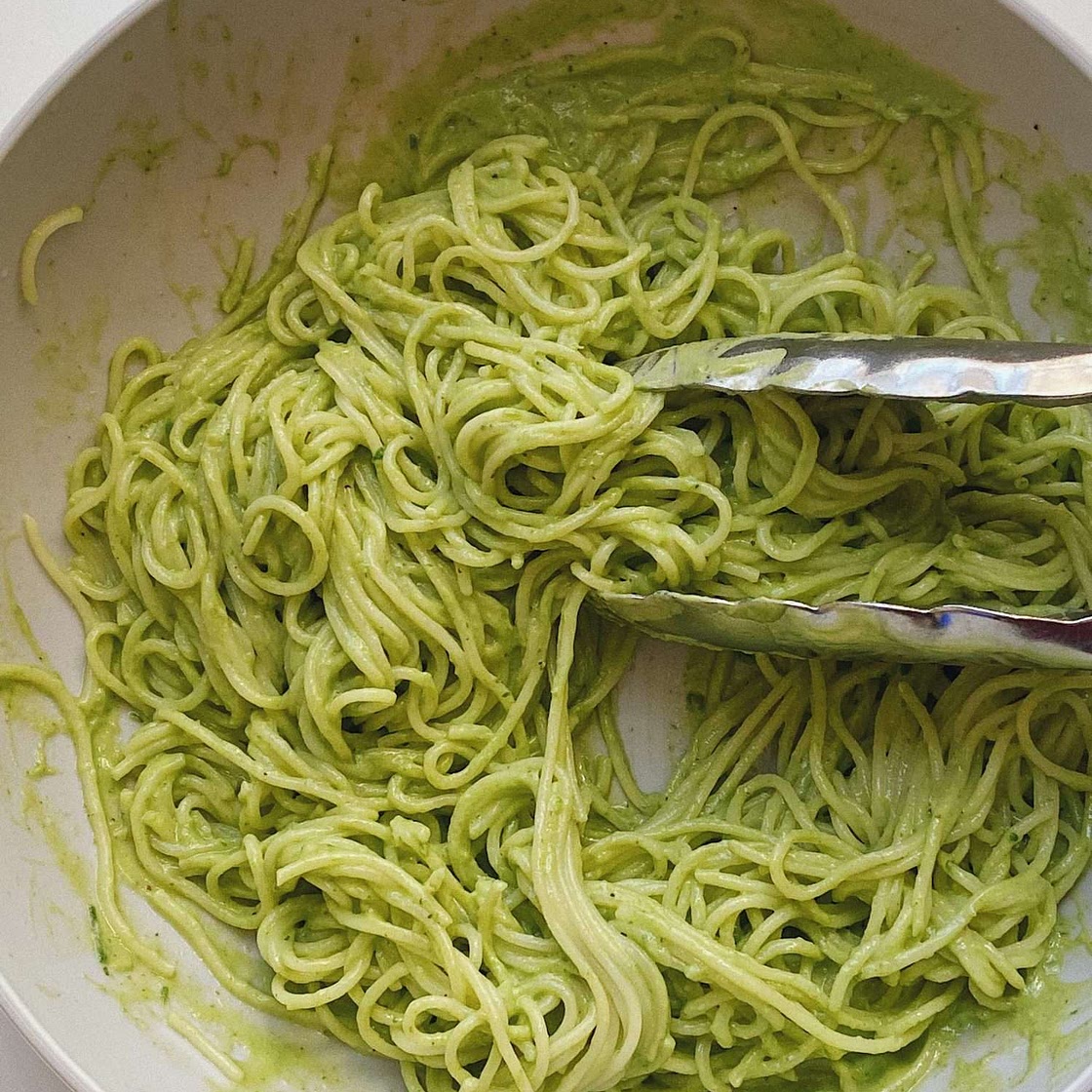 Creamy Vegan Avocado Pasta