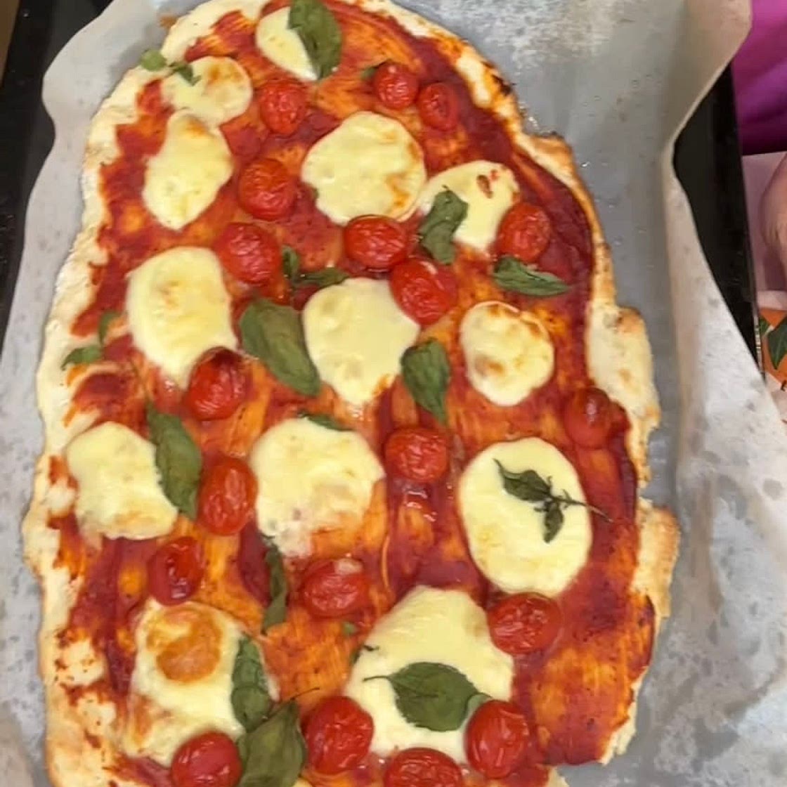 Easy 2 ingredient pizza base