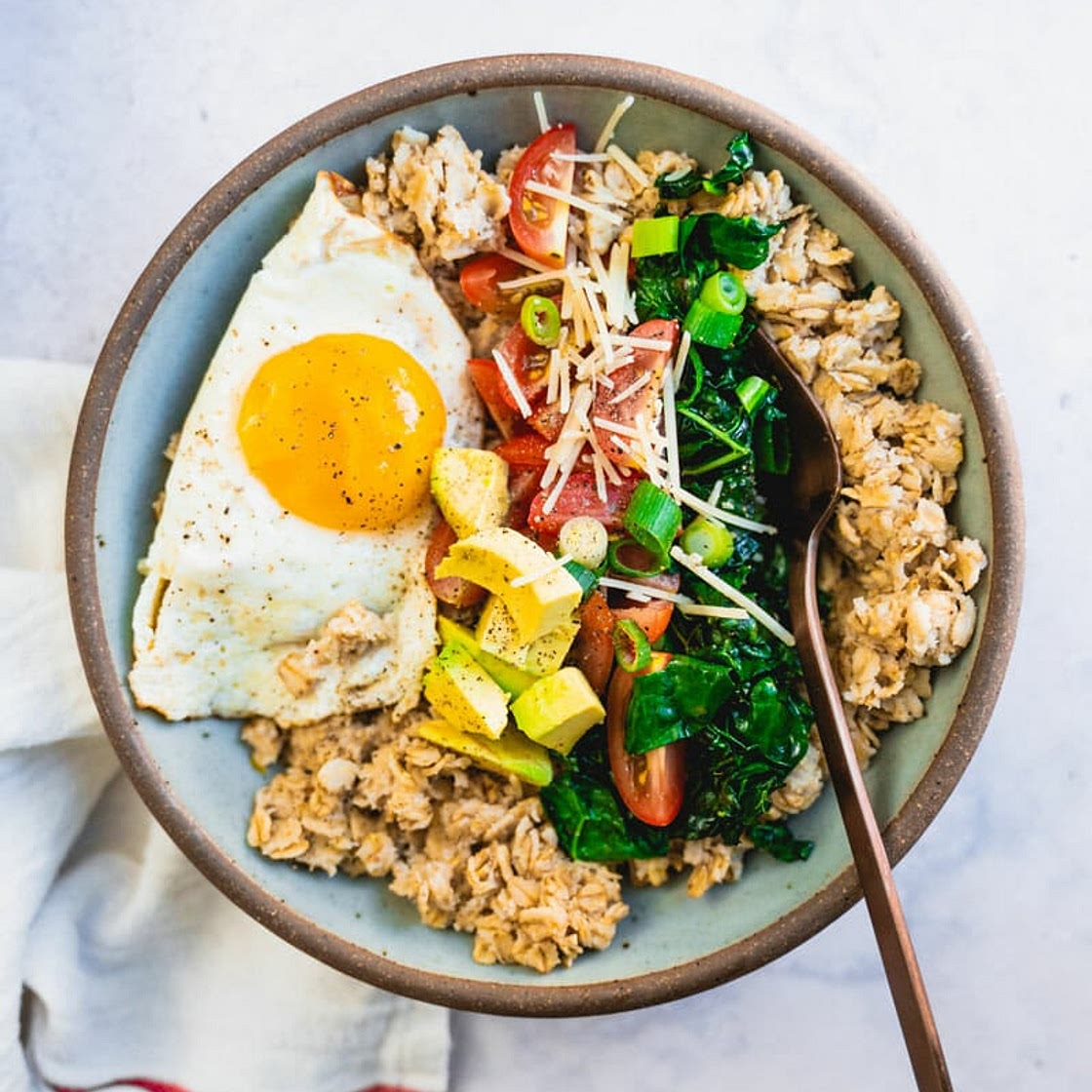 Easy Savory Oatmeal