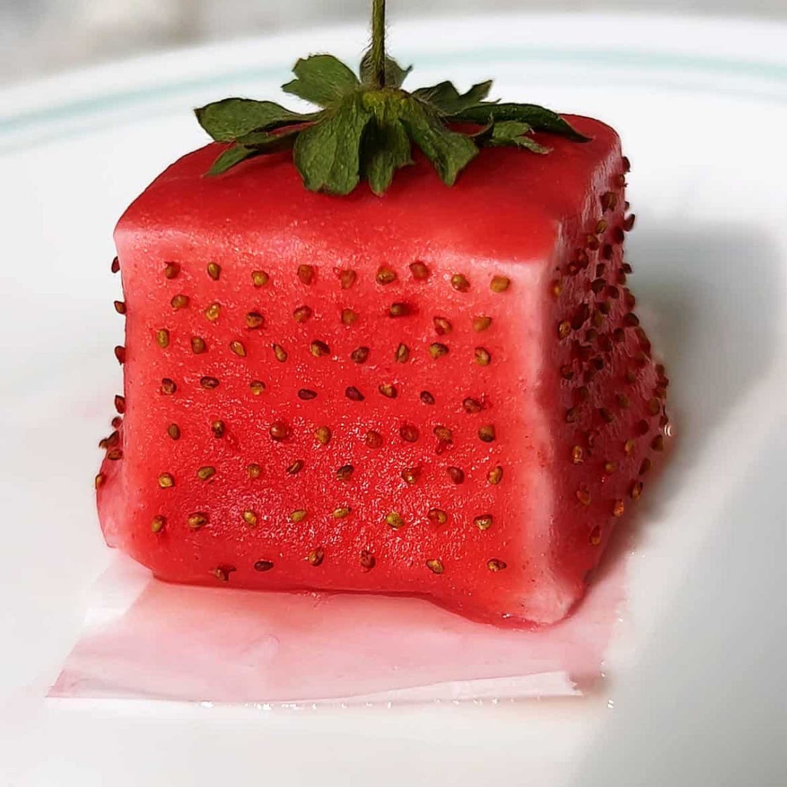 72-hour Strawberry Jelly (filled with strawberry mousse)
