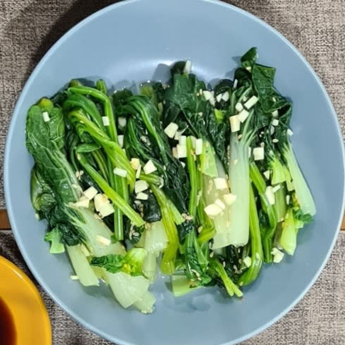 Sigeumchi Namul (Korean Spinach Side Dish)