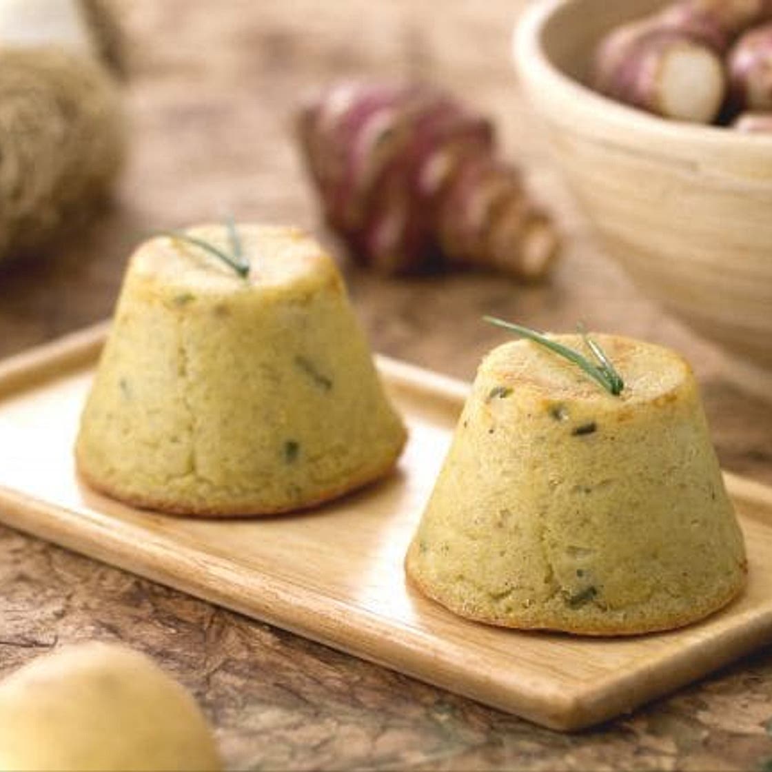 Flan di topinambur