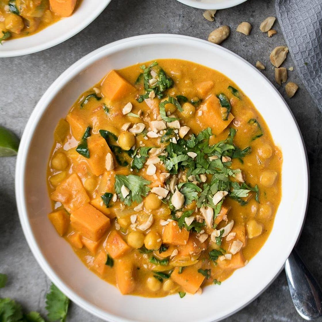 Chickpea Peanut Curry