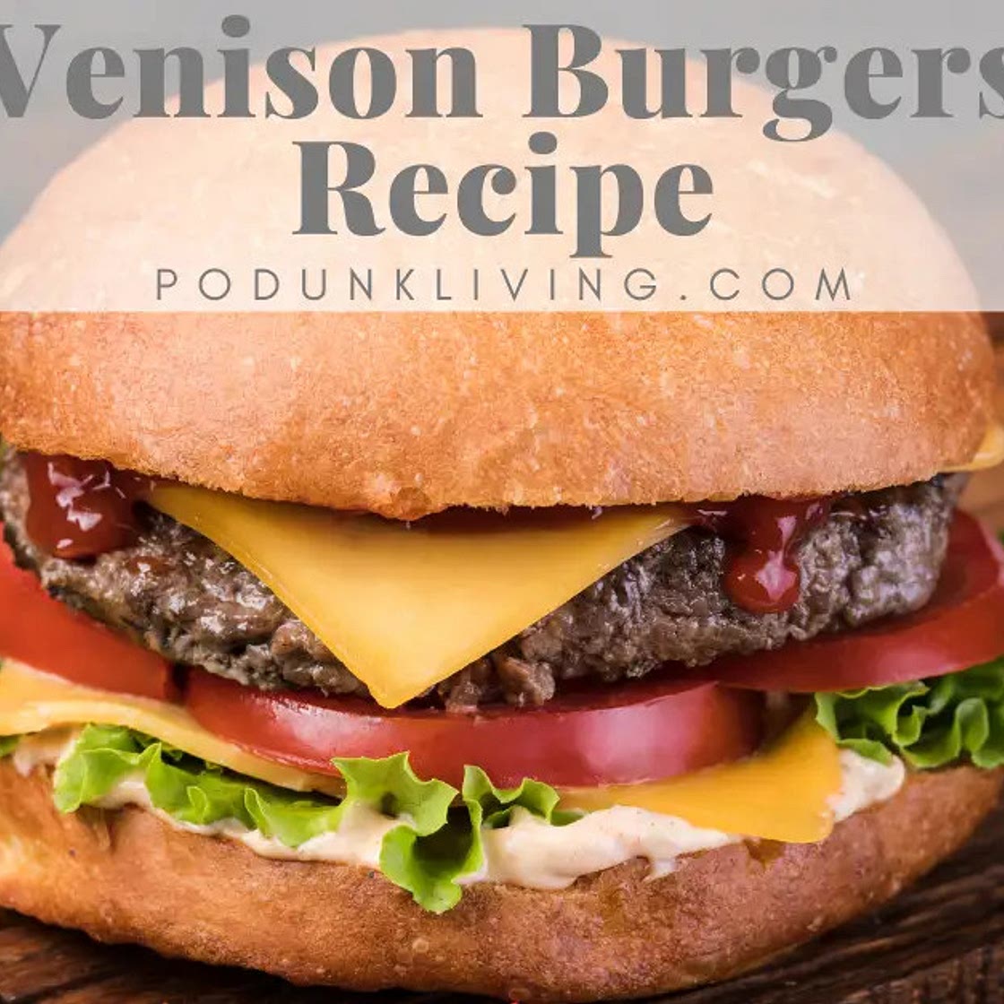 The Best Venison Burger Recipe