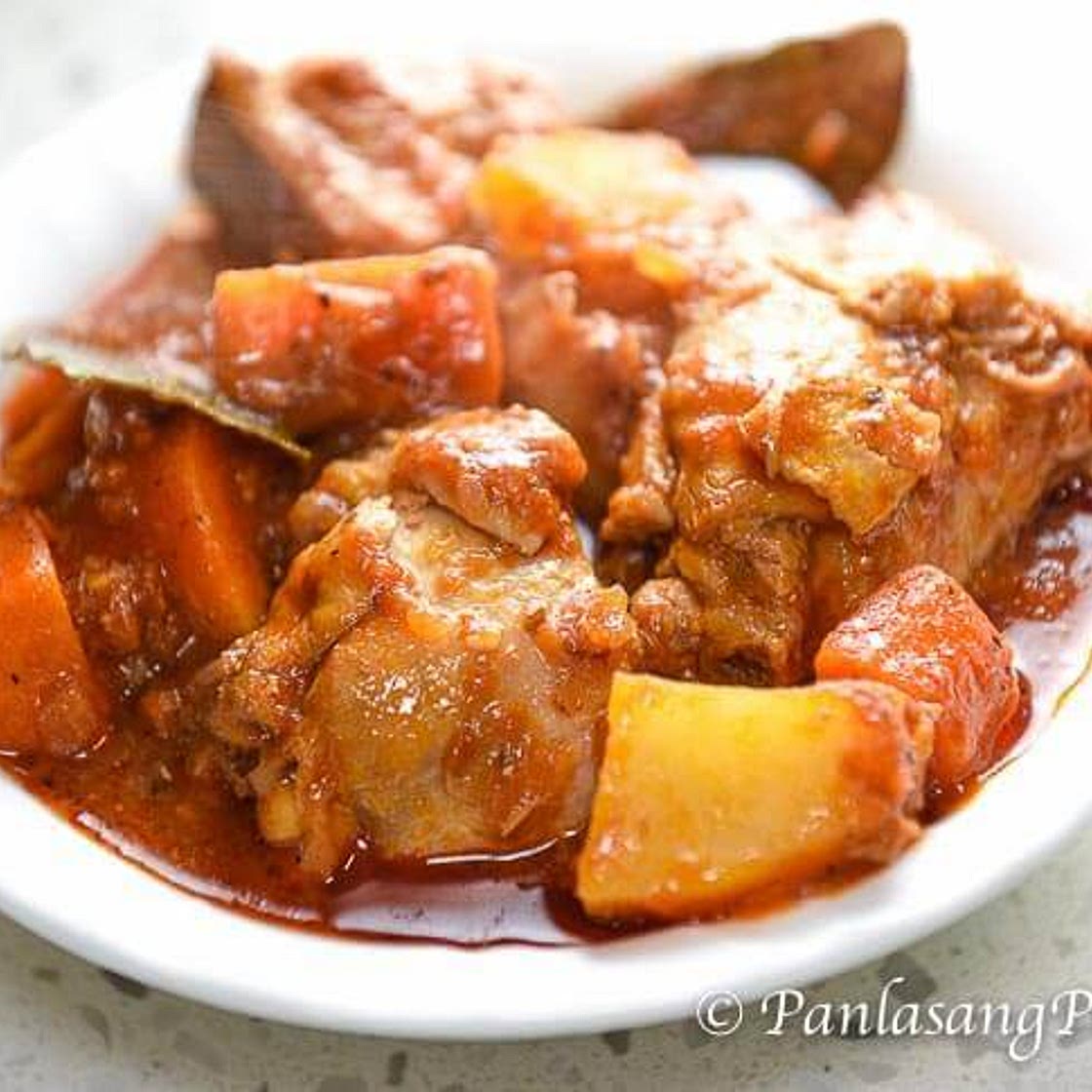 Simple Chicken Afritada