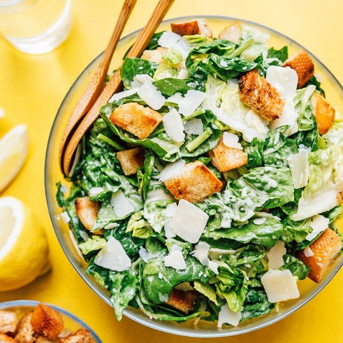 Vegetarian Caesar Salad (15 Minutes)