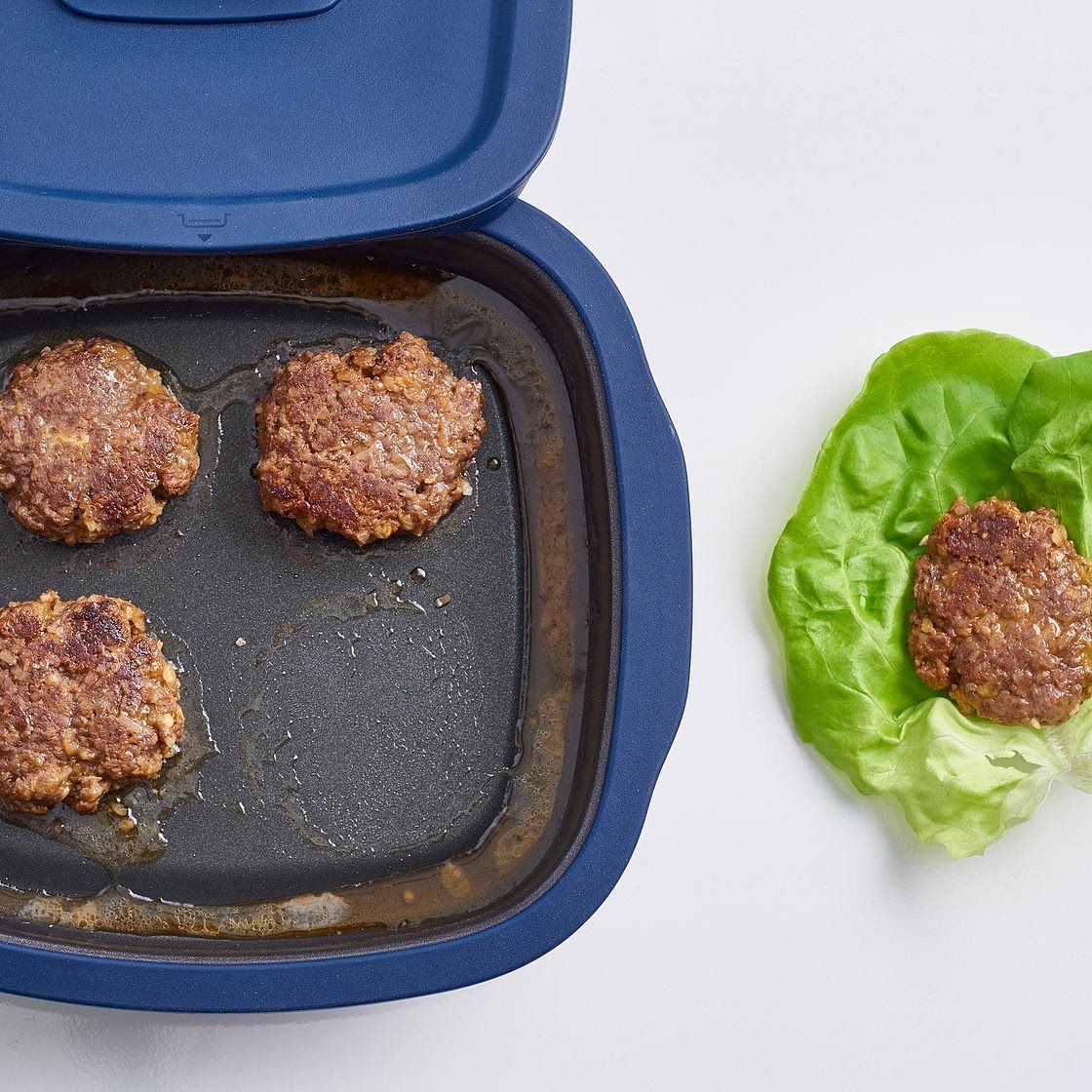Grilled Lettuce Wrap Sliders