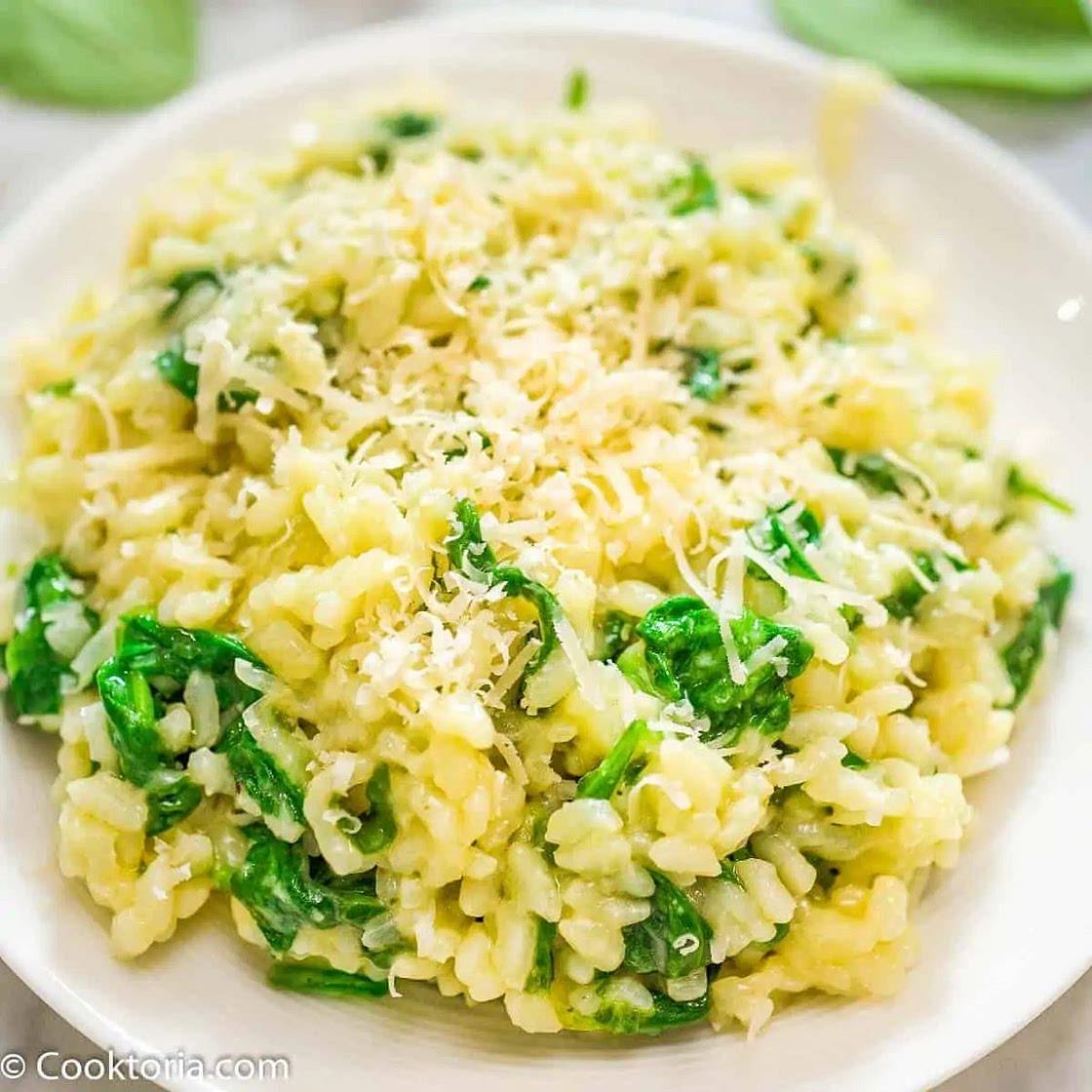 Classic Spinach Risotto