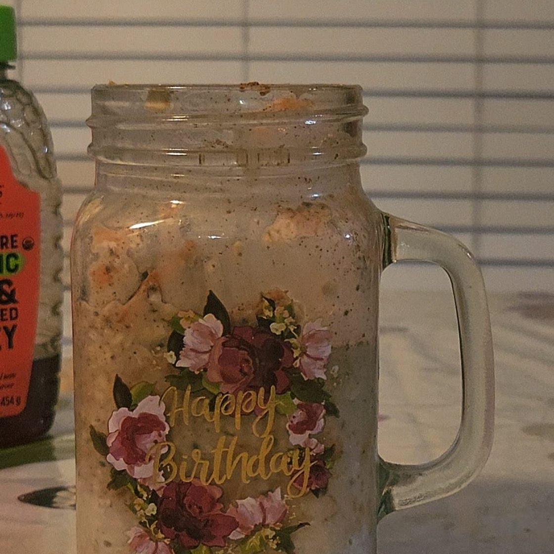Carrot cake overnight oats