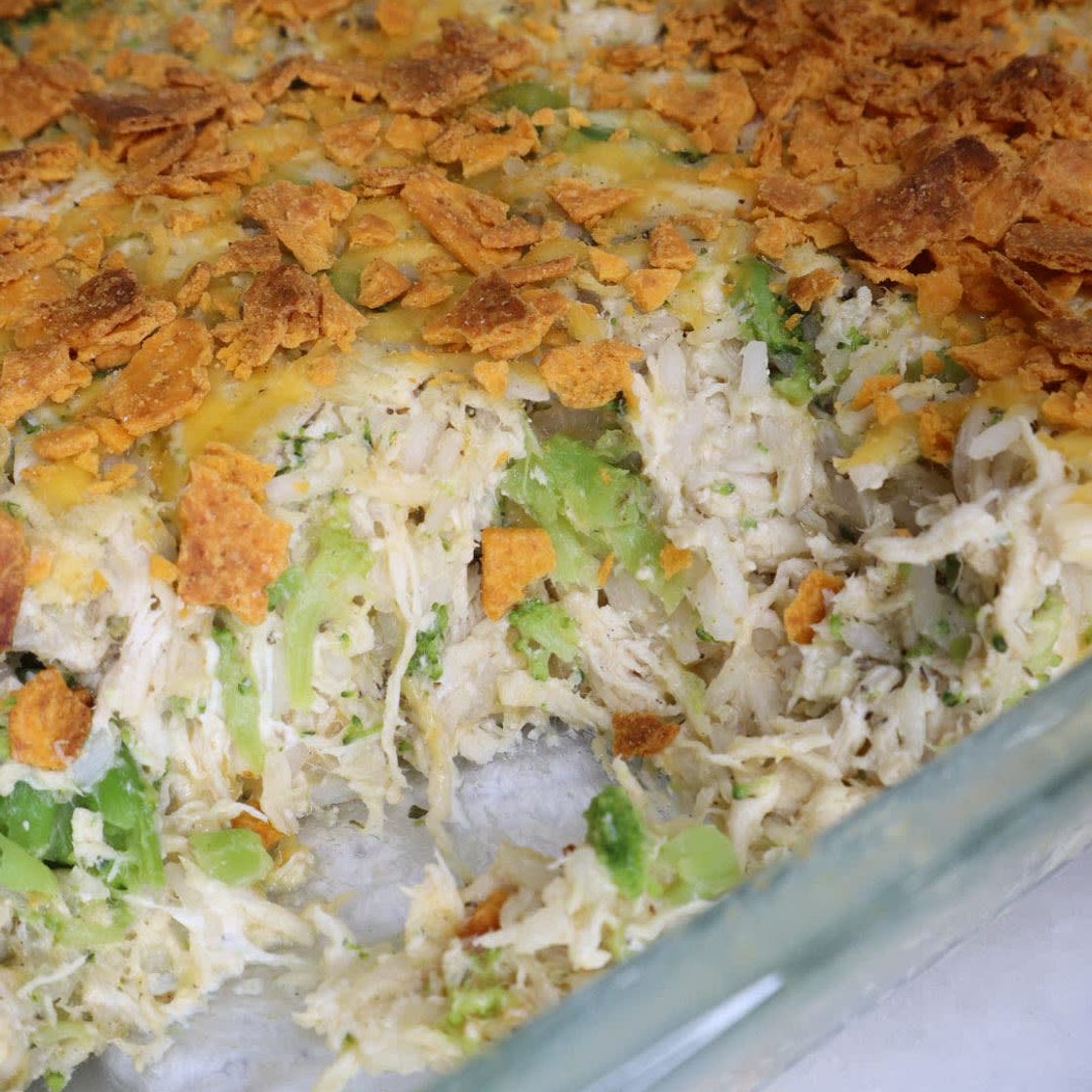 Easy, Healthy Chicken Broccoli & Rice Casserole