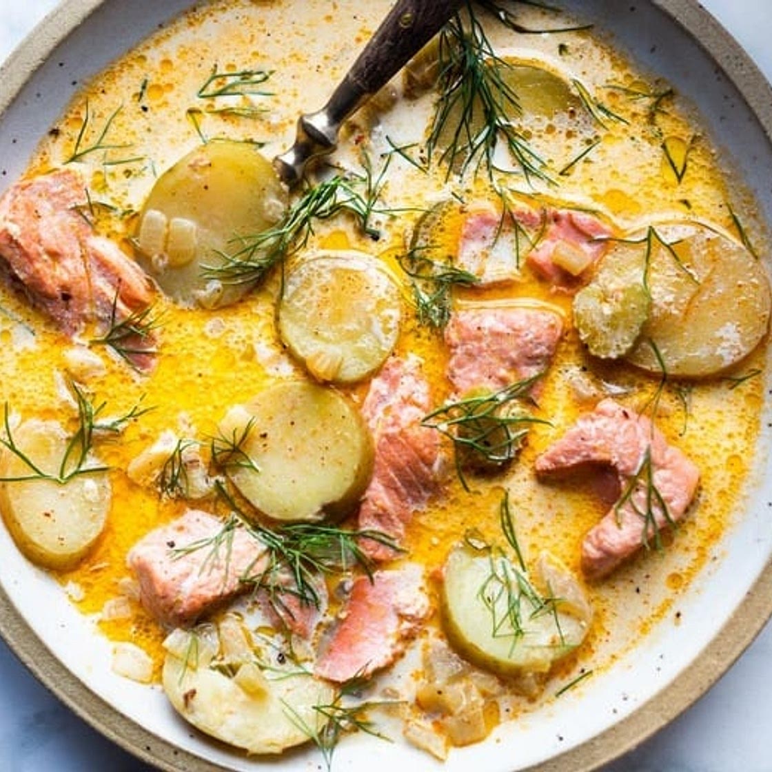 Simple Salmon Chowder