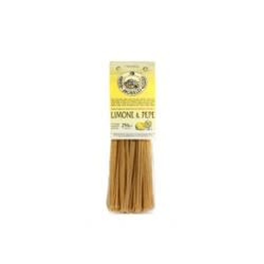 Linguine citron et poivre noir
