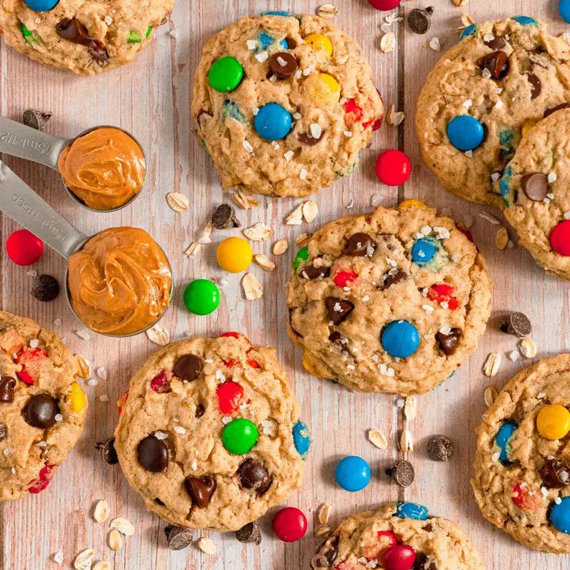 Gluten-Free Monster Cookies (Vegan)