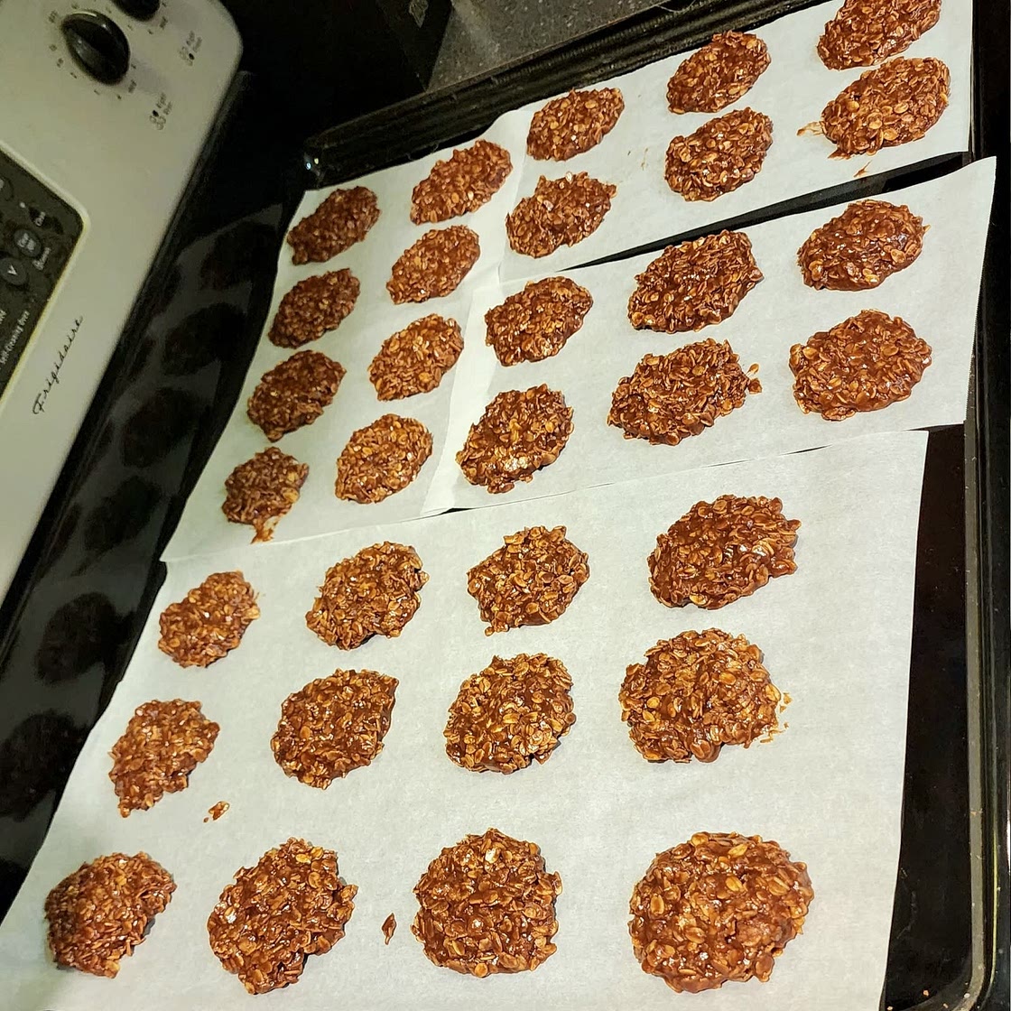 No-Bake Oatmeal Cookies