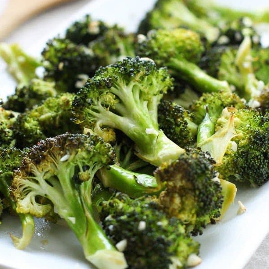 Roasted Lemon Garlic Broccoli