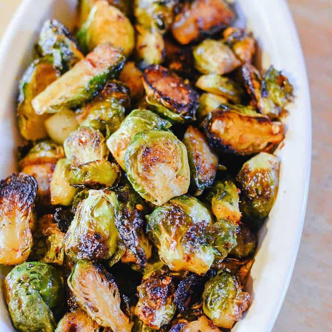 Honey Sriracha Brussels Sprouts