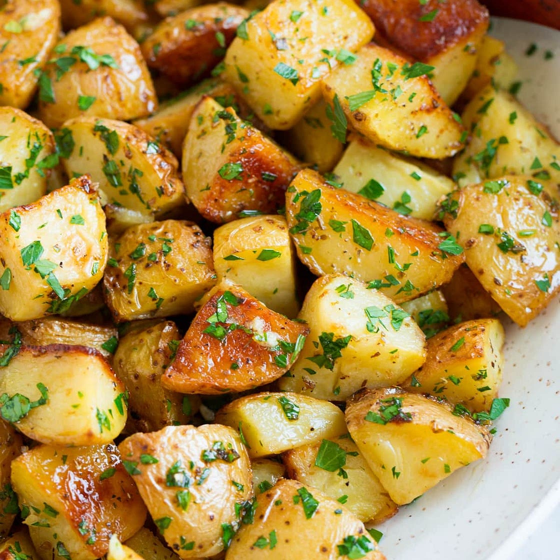 Basil and Olive Oil Potatoes