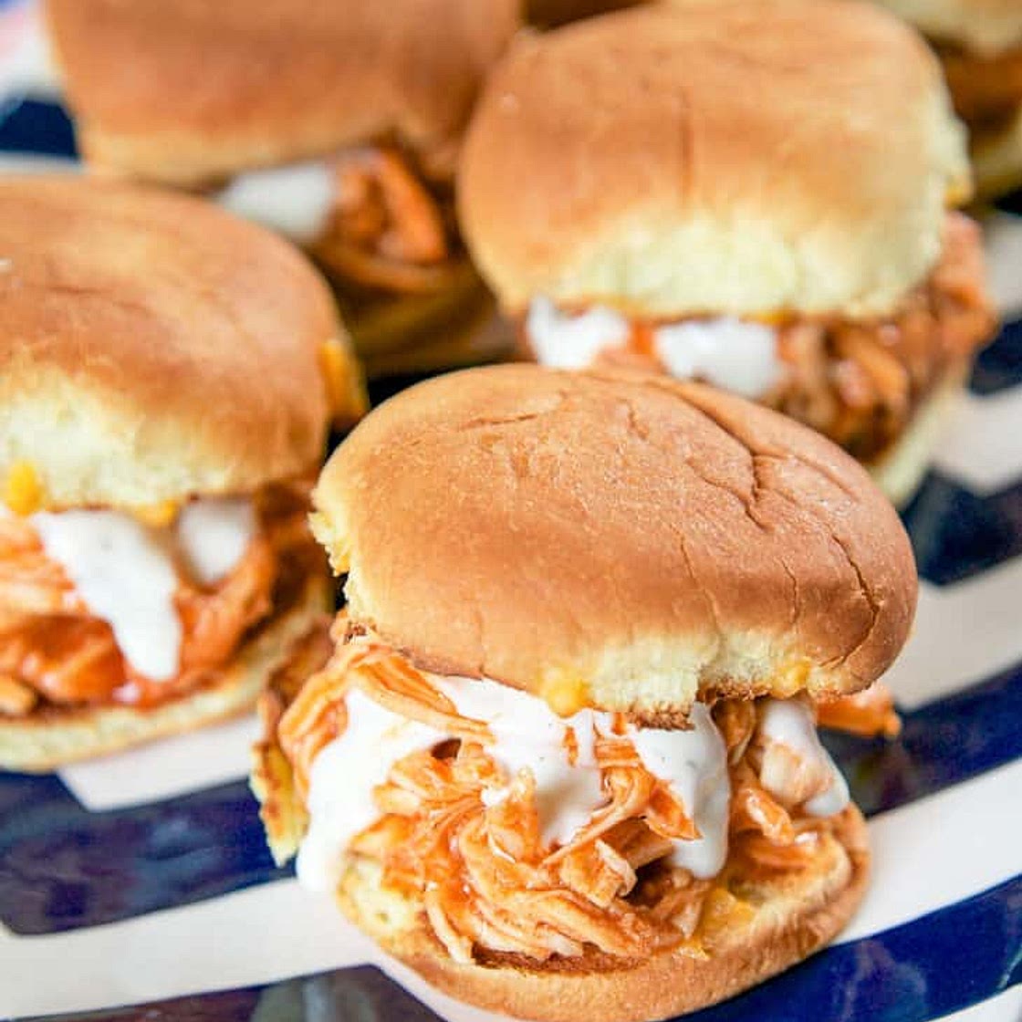 Buffalo Chicken Sliders