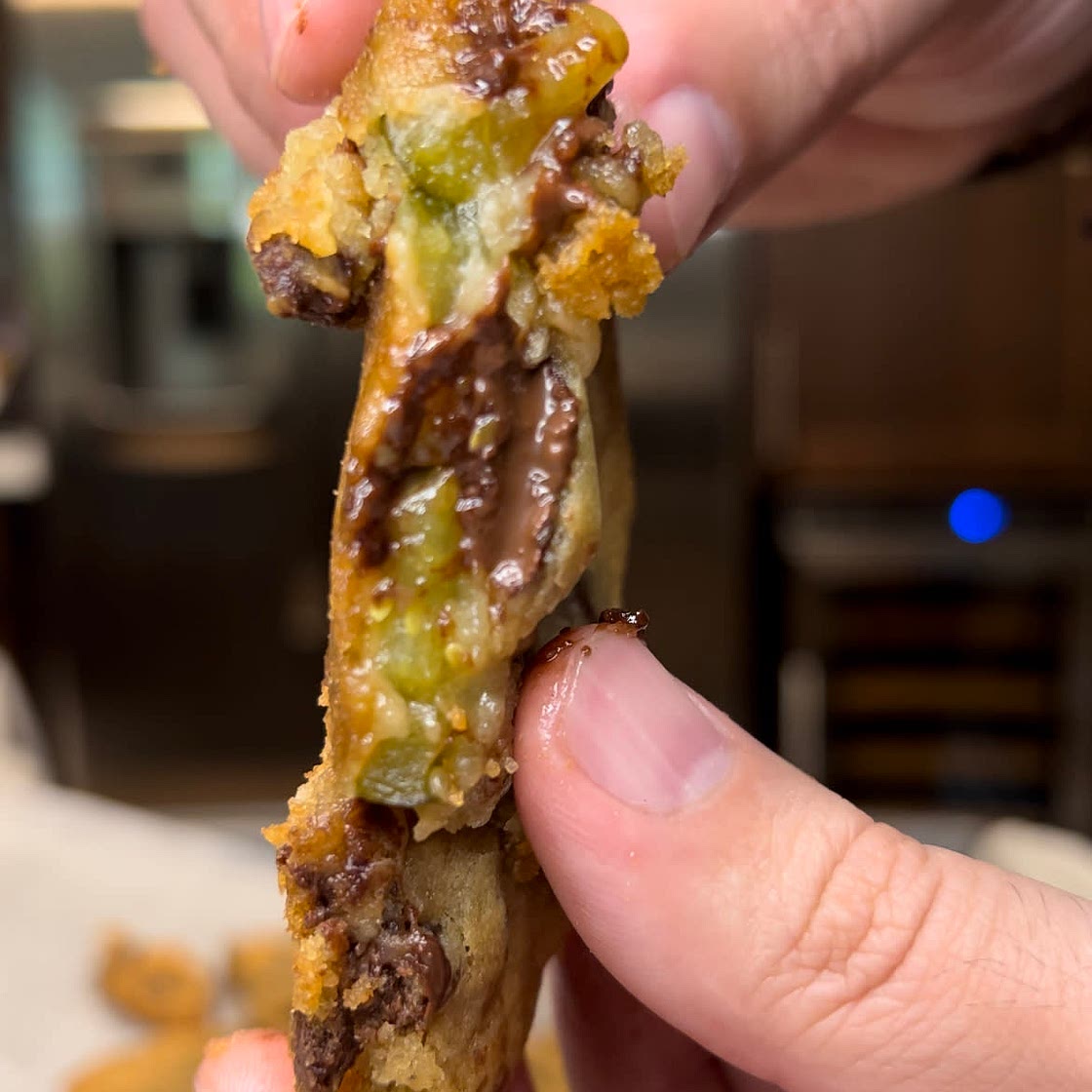 Pickle Chocolate Chip Cookie