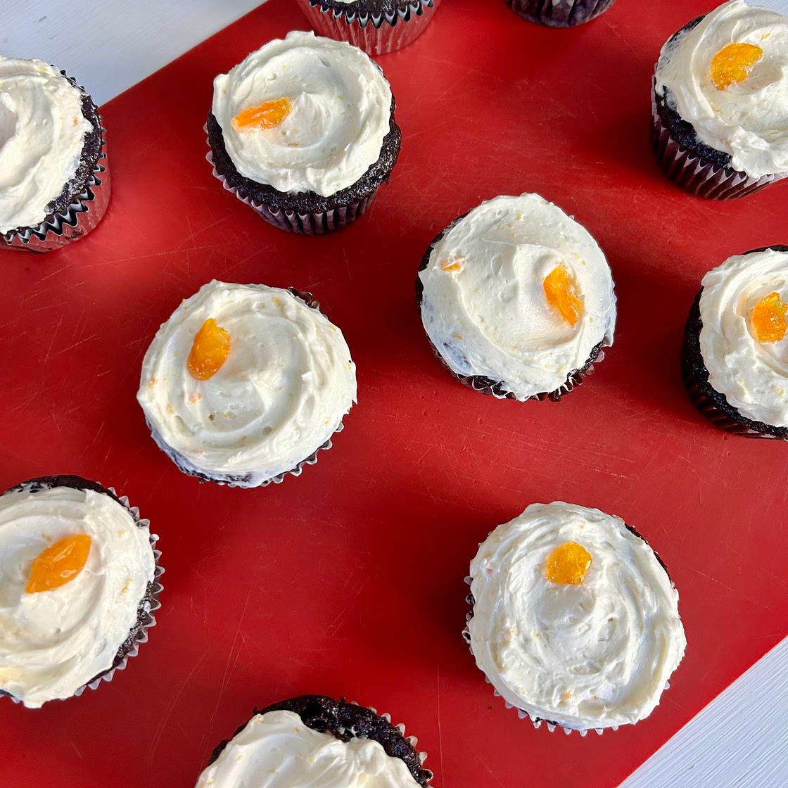 Classic Orange Buttercream 