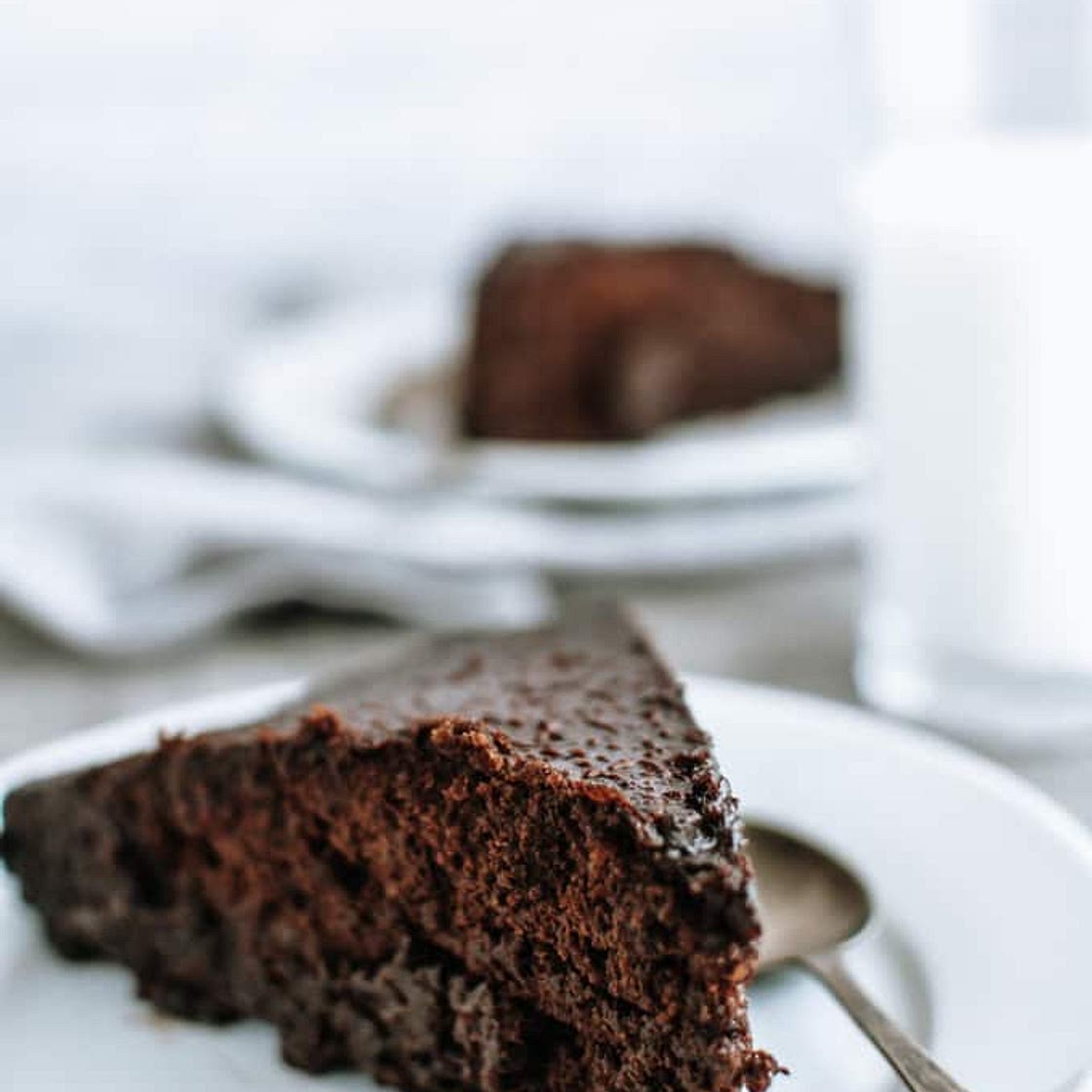 Old-Fashioned Chocolate Cake - Sokolatopita