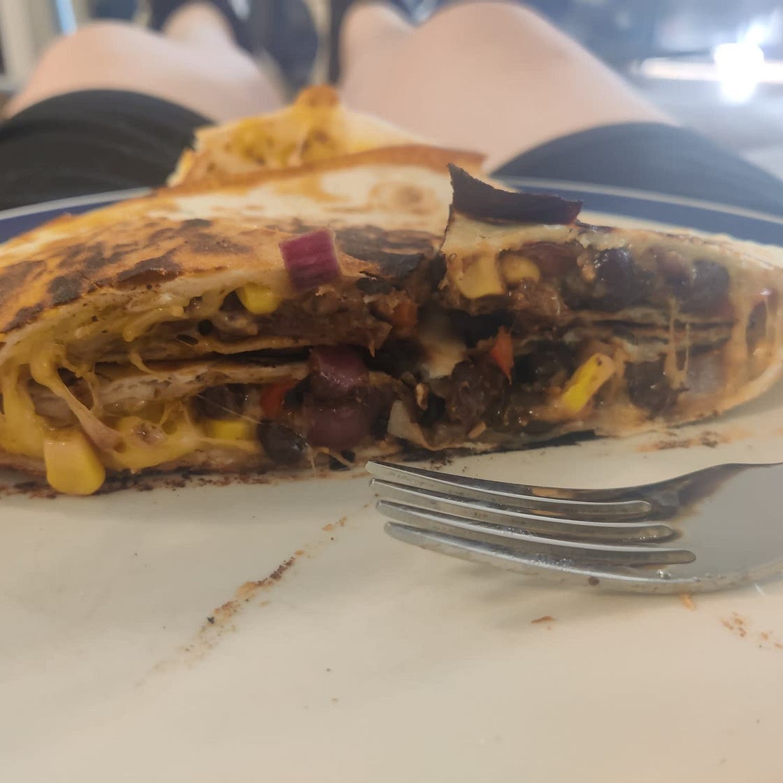 Southwest Veggie Quesadillas