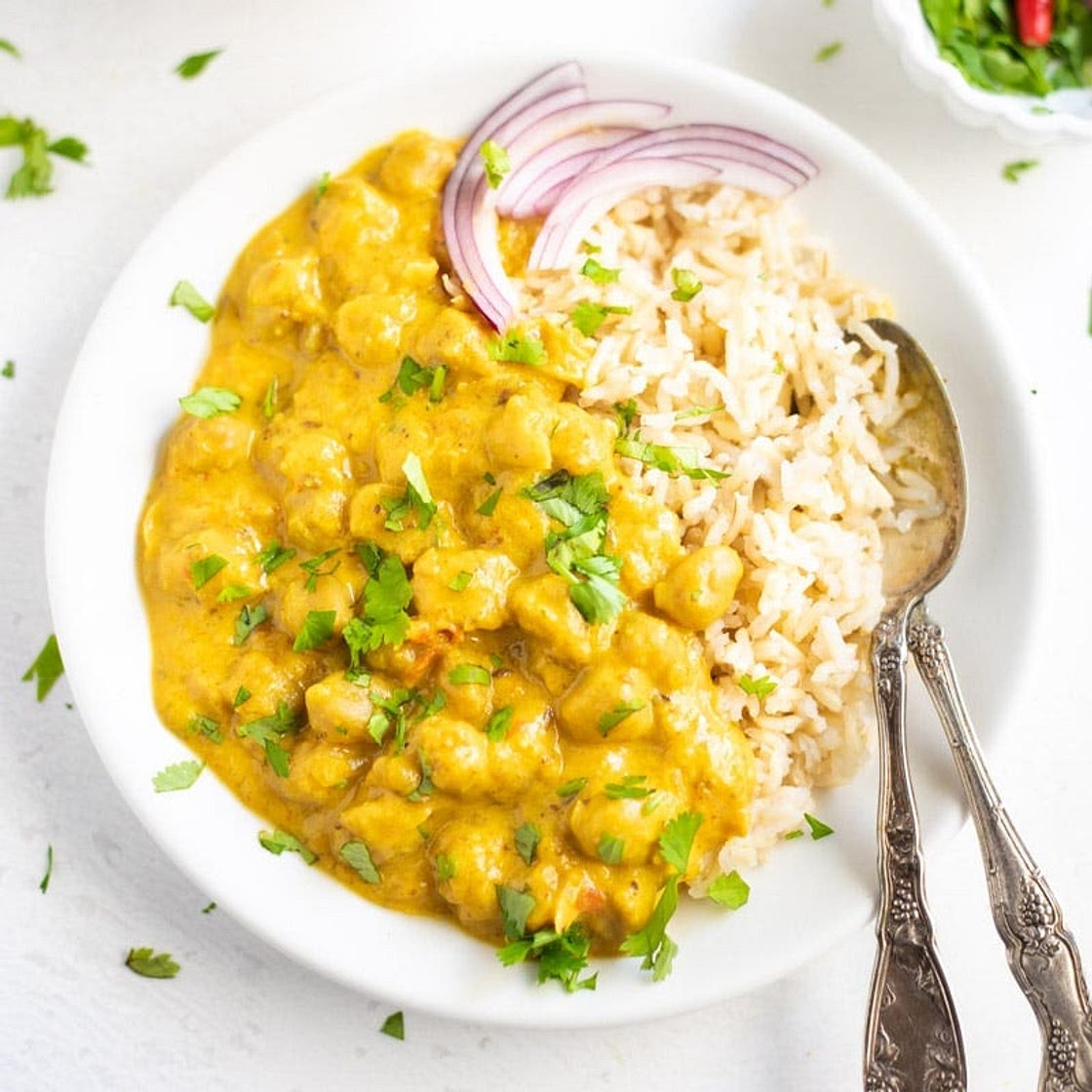 Instant Pot Coconut Chickpea Curry