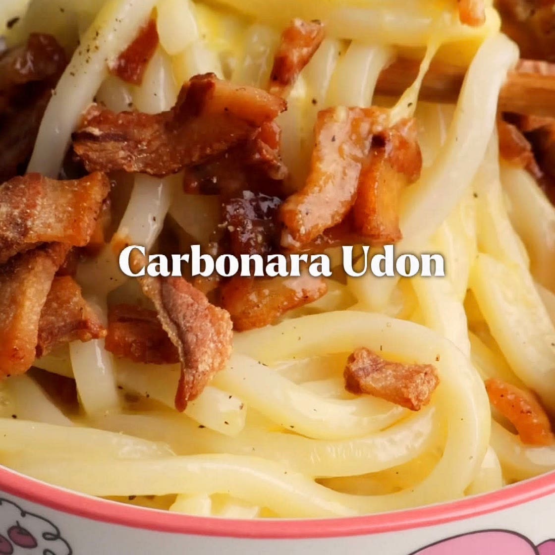 Carbonara udon
