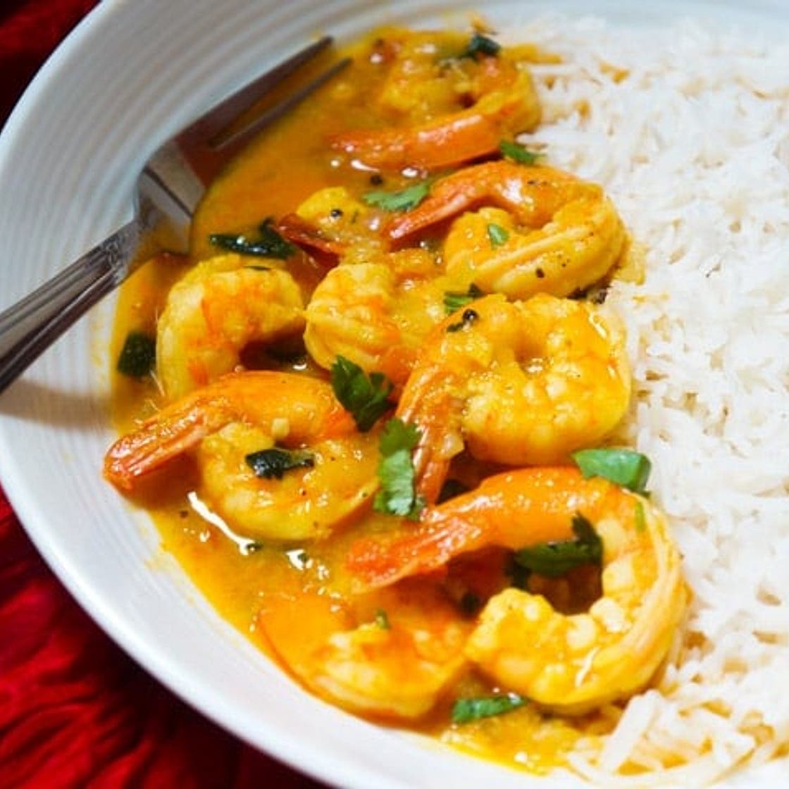 Coconut Shrimp Curry - Instant Pot / Pressure Cooker
