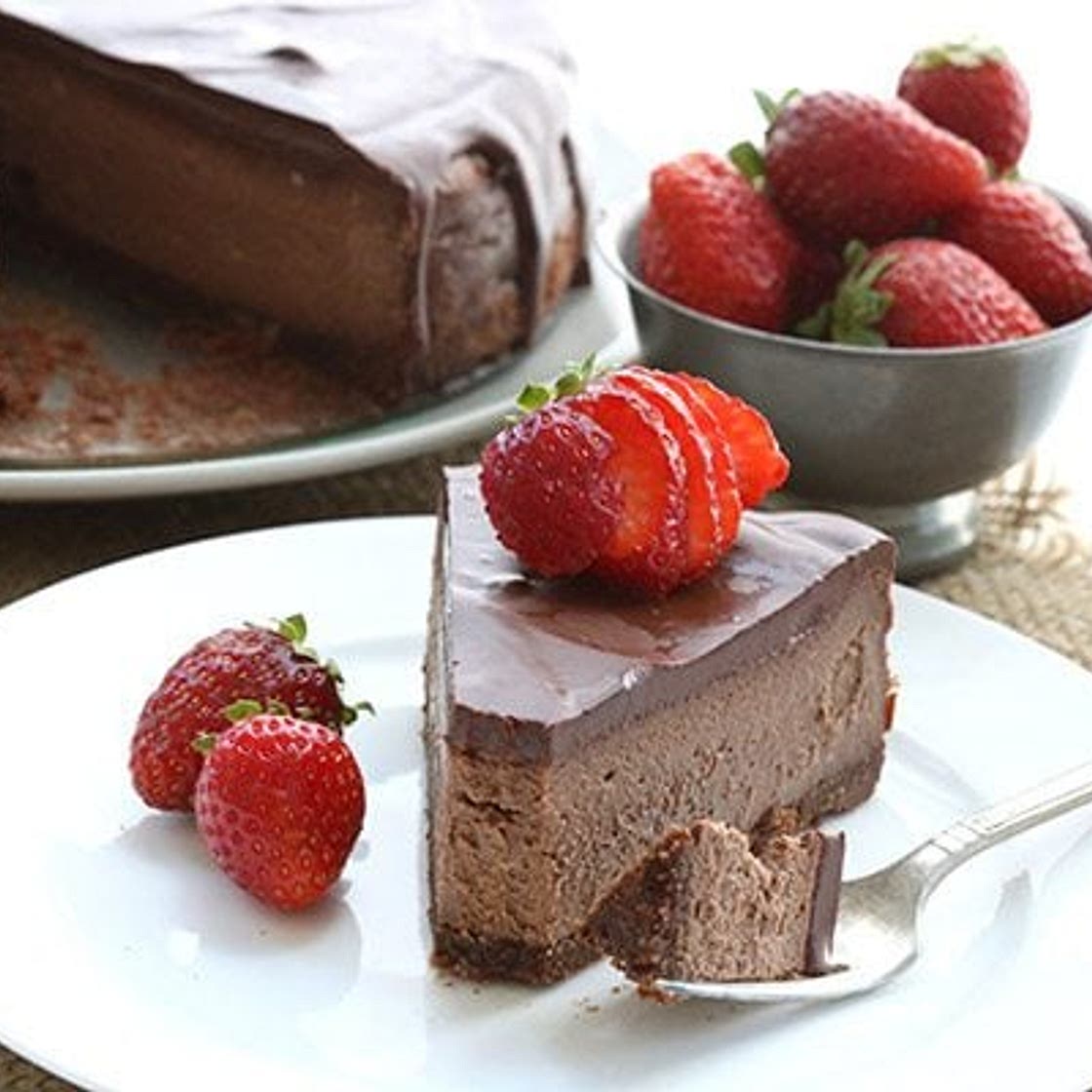 Low Carb Death By Chocolate Cheesecake