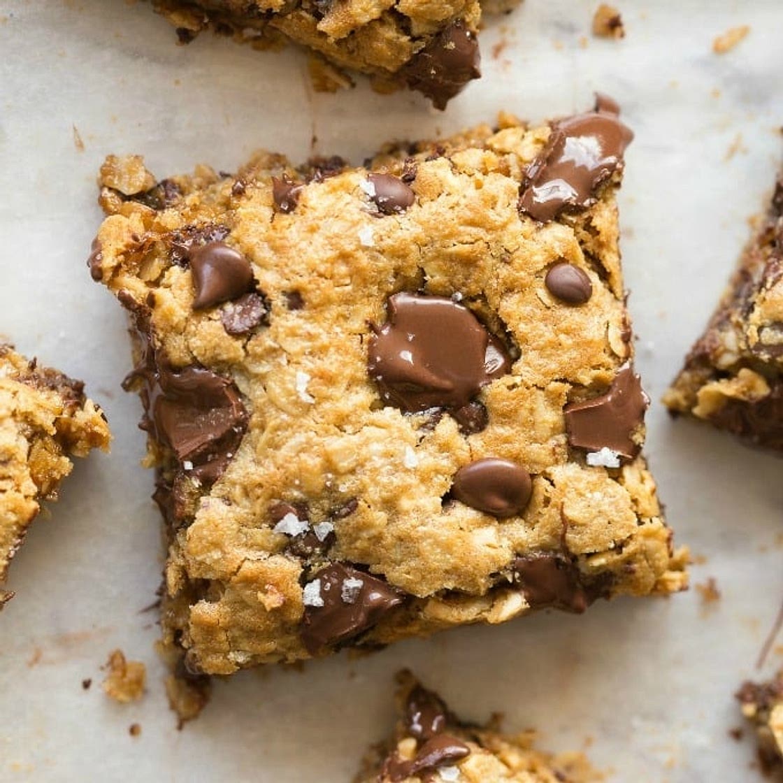 Healthy 3 Ingredient Flourless Banana Bread Bars
