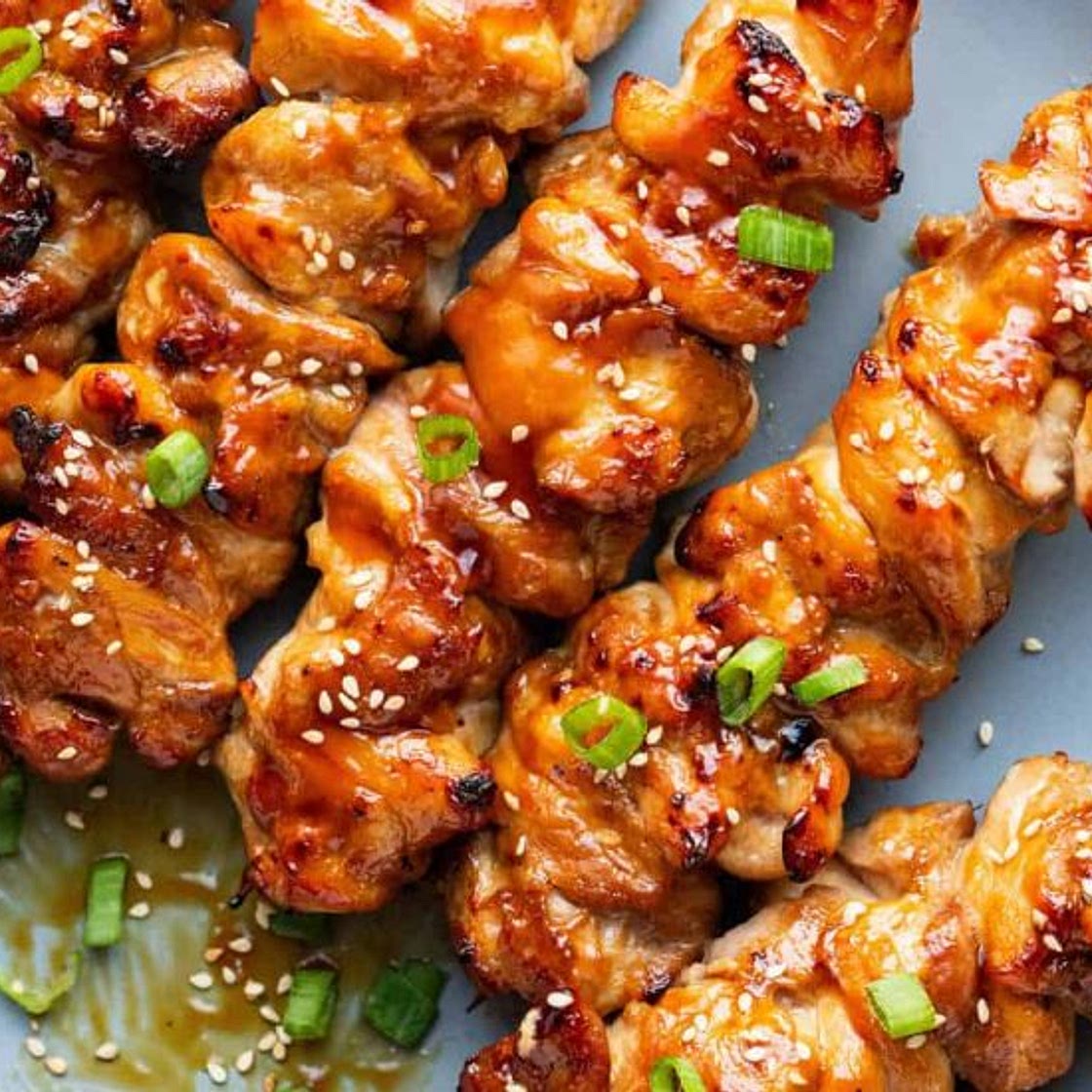 Air Fryer Chicken Kebabs - Cuisine.Easyketo4u.com
