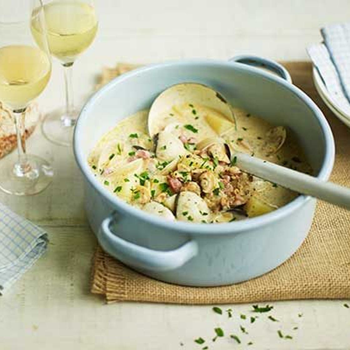 Clam chowder