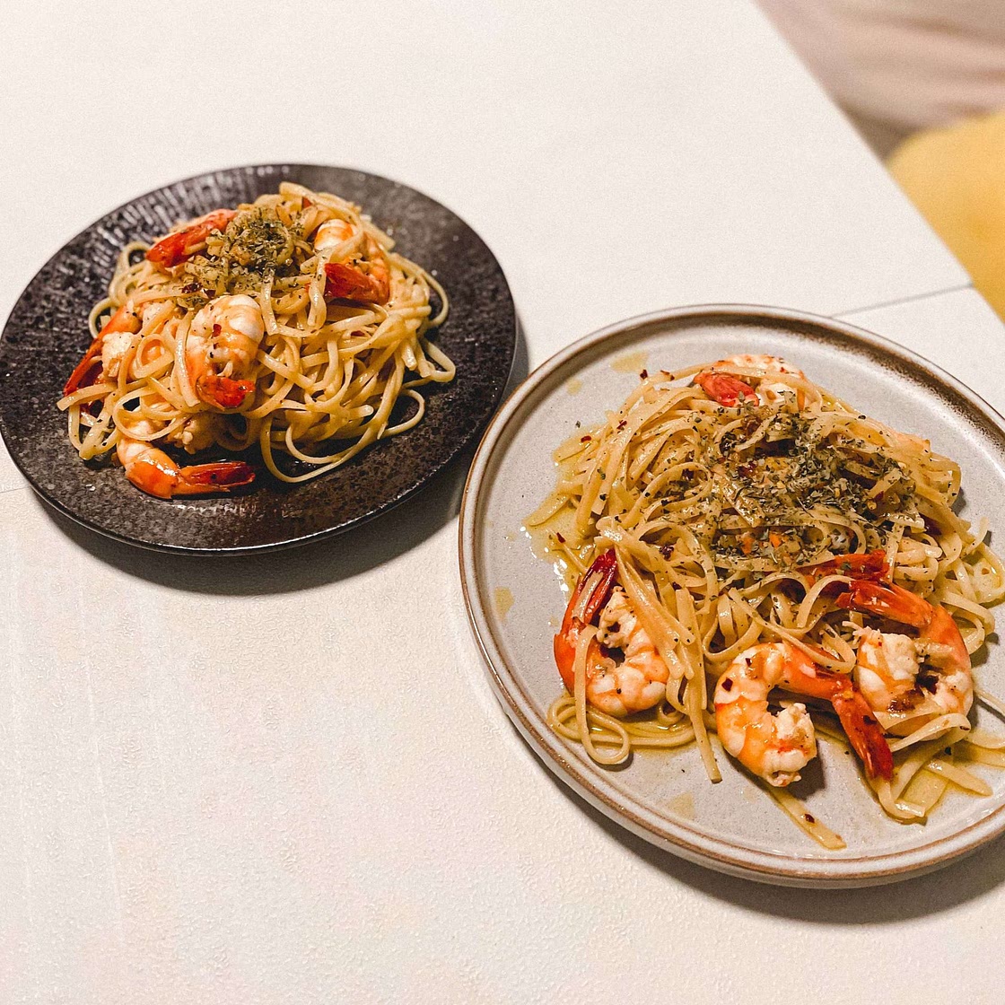 Garlic Butter Shrimp Pasta