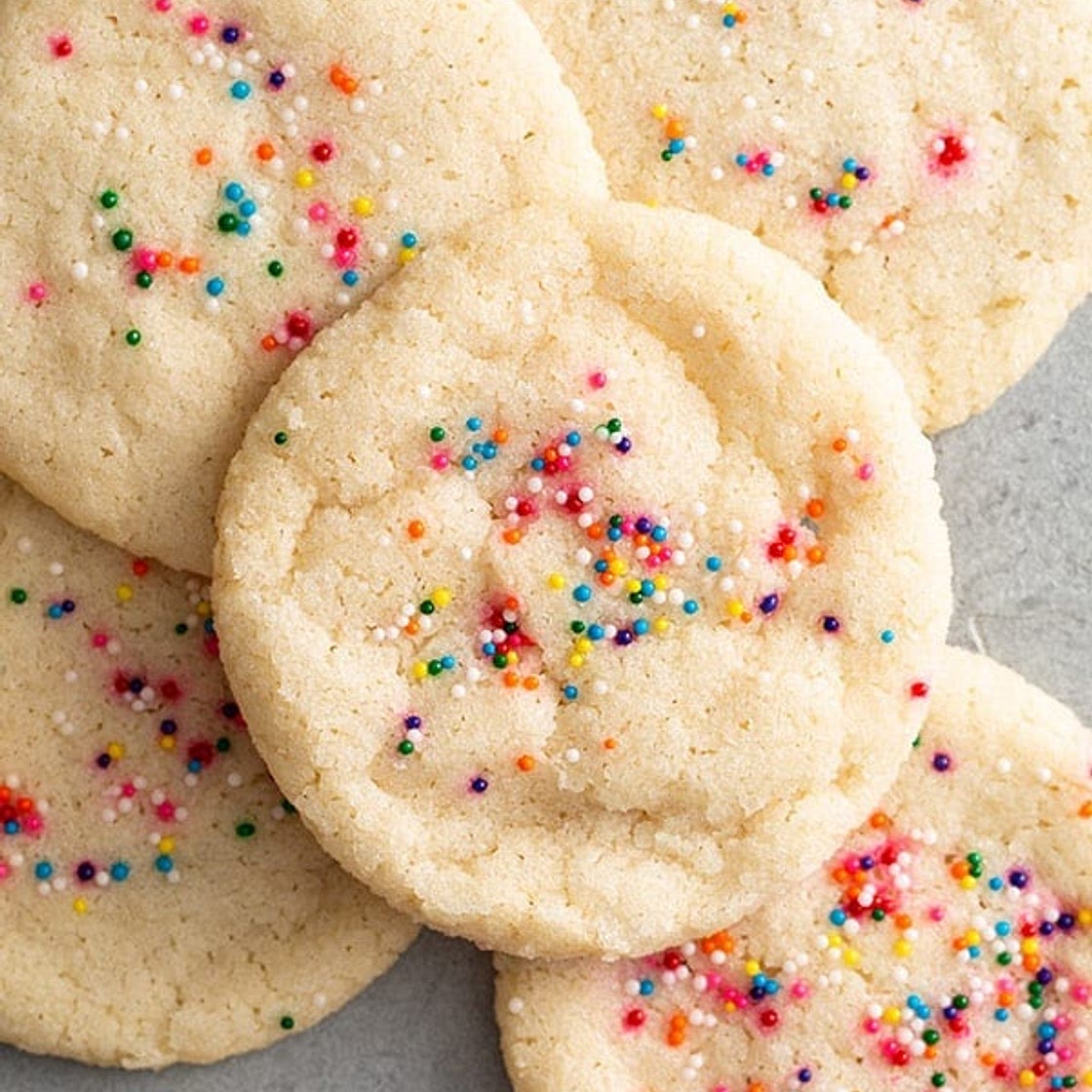 {3 Ingredient} Easy Sugar Cookies