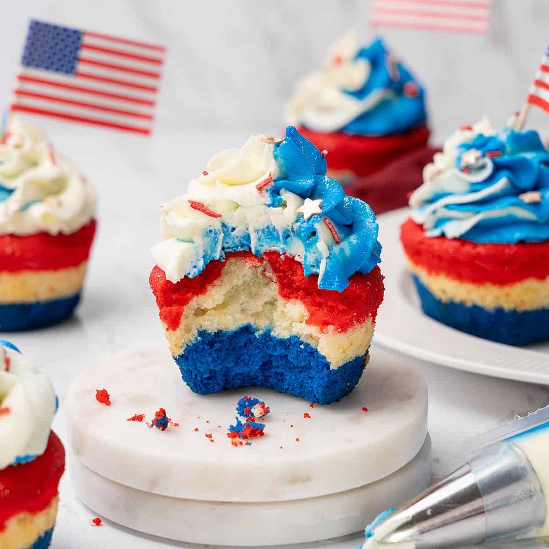 4th of July Cupcakes