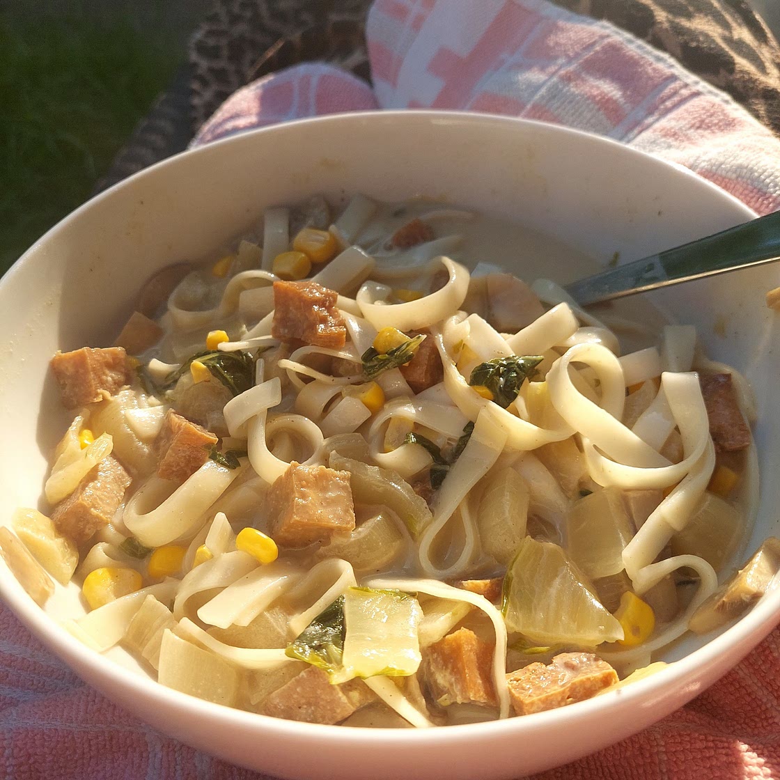 Coconut peanut ramen