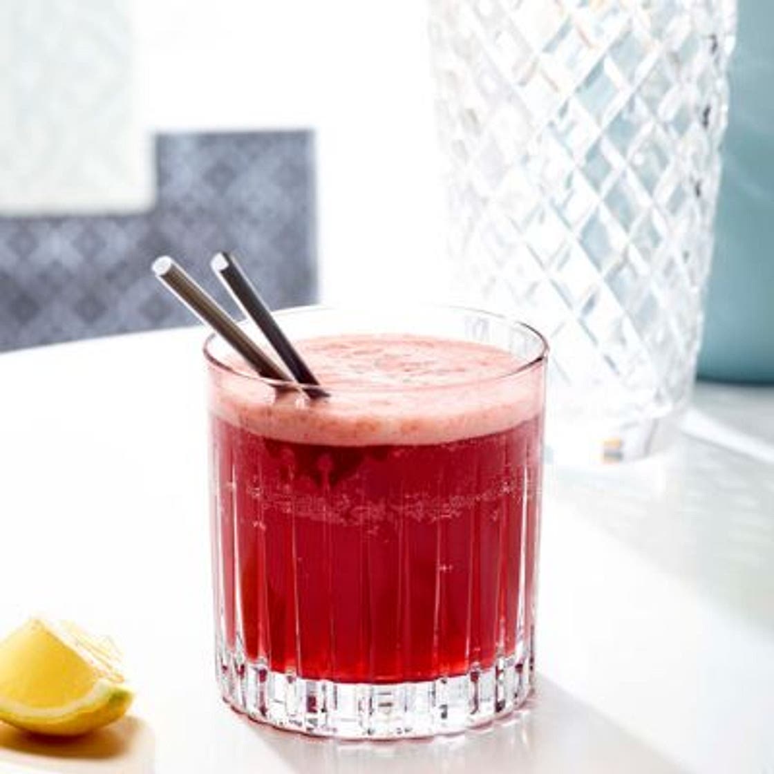 Cocktail crème de cassis bourbon