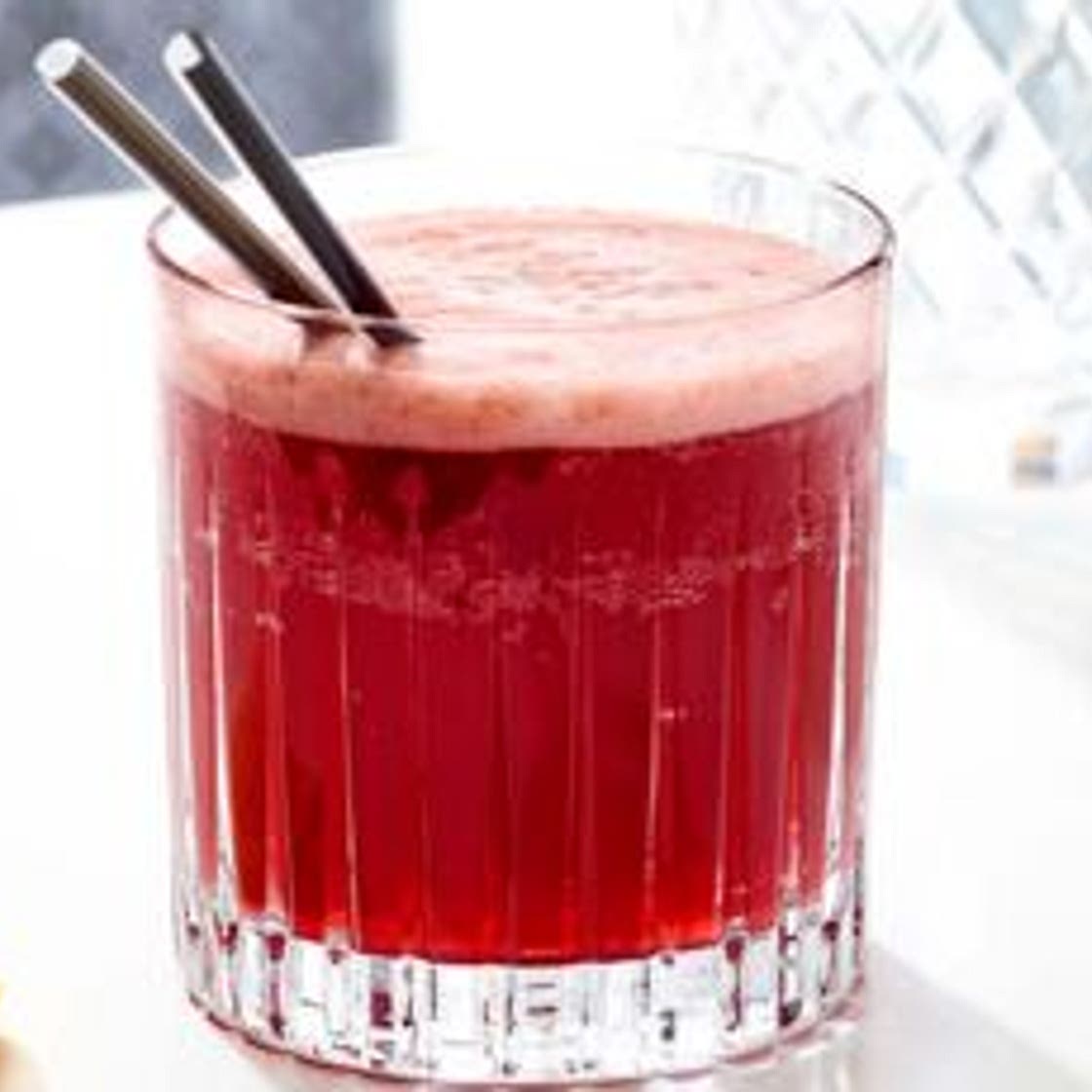 Cocktail crème de cassis bourbon