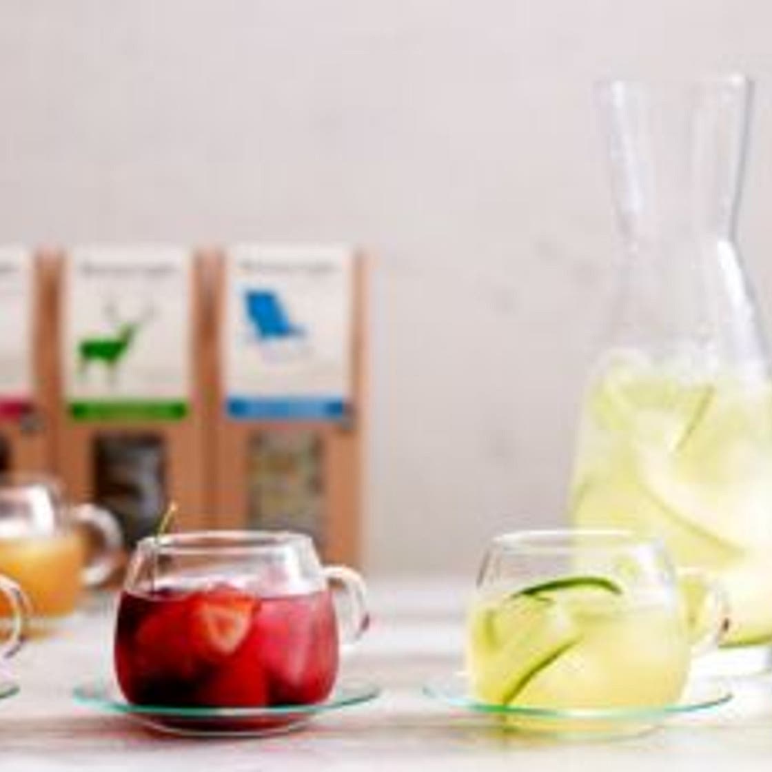 Thé glacé aux fruits frais