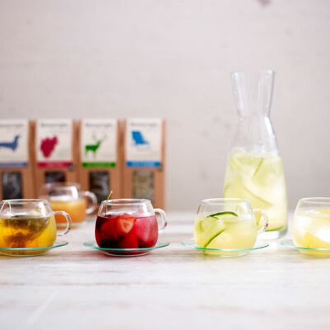 Thé glacé aux fruits frais