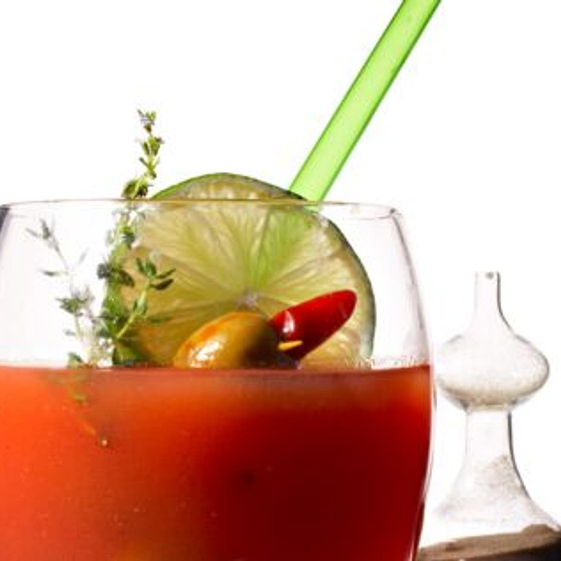 Cocktail vodka et jus de tomate