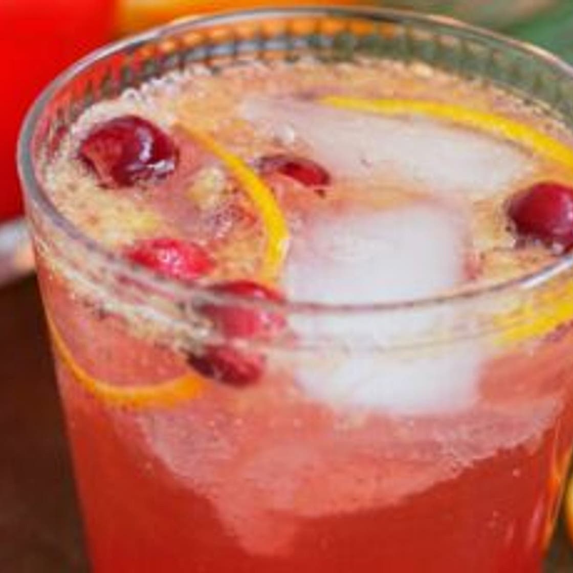 Cocktail Cranberry Fizz avec et sans alcool
