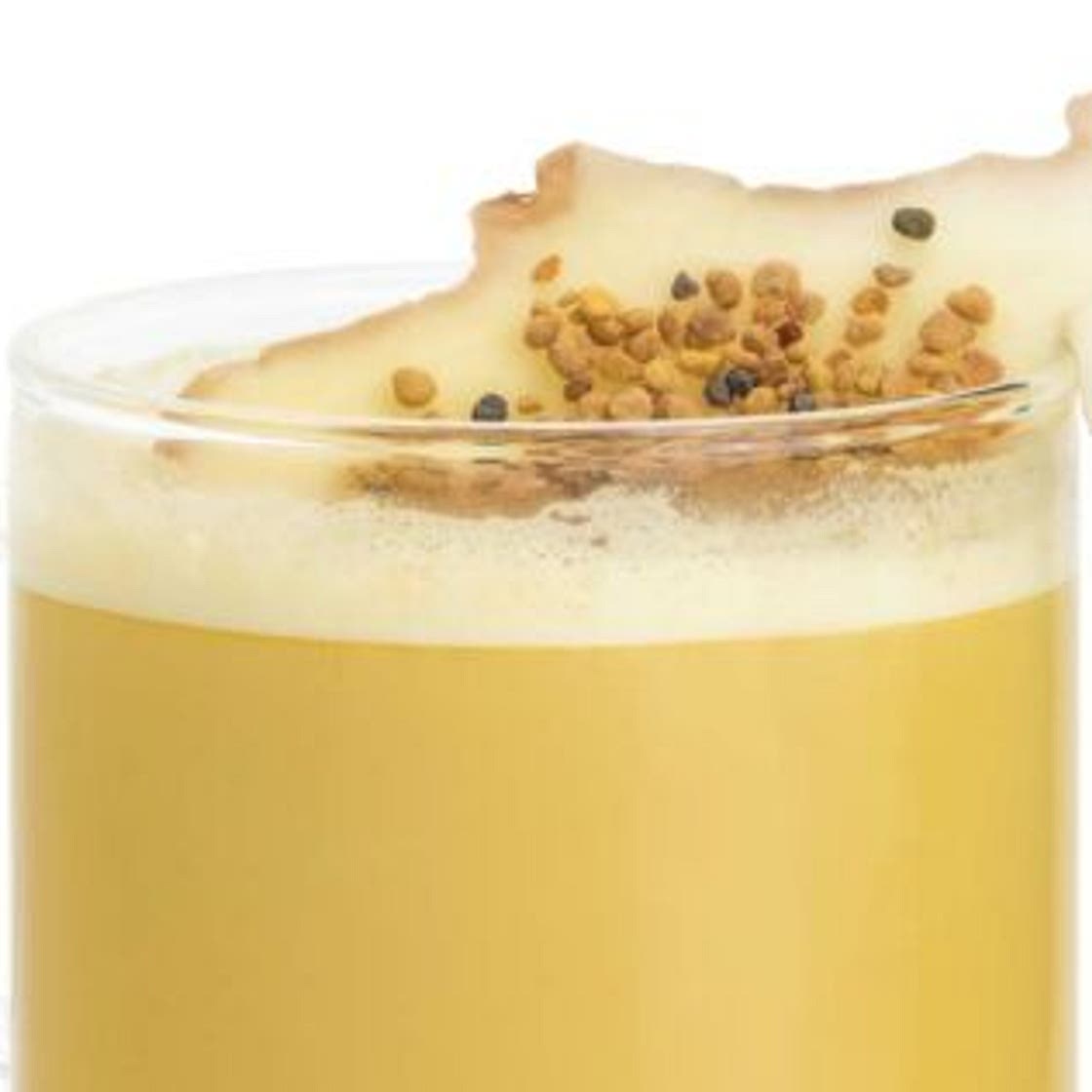 Mocktail Golden Latte miel gingembre