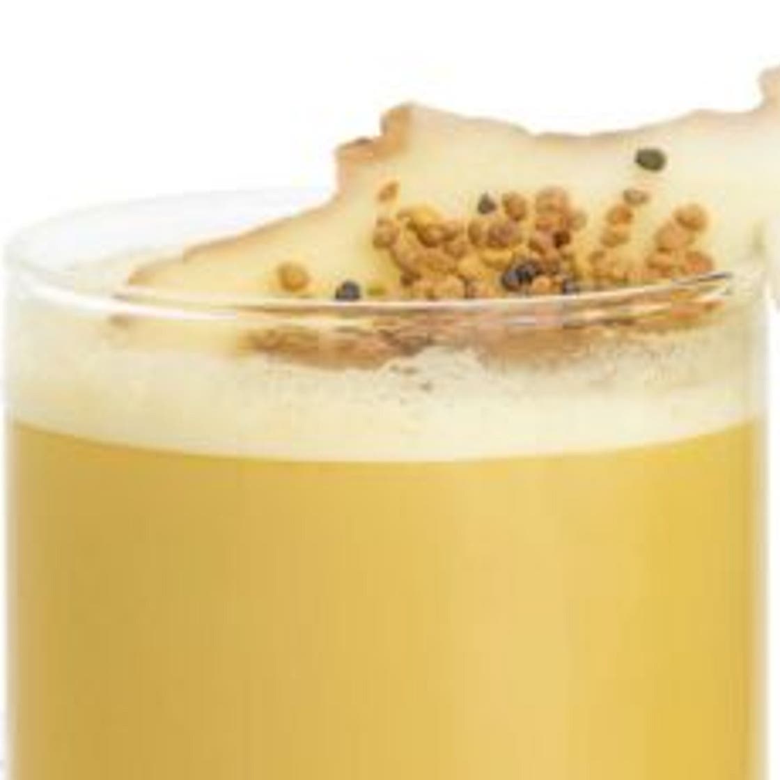 Mocktail Golden Latte miel gingembre