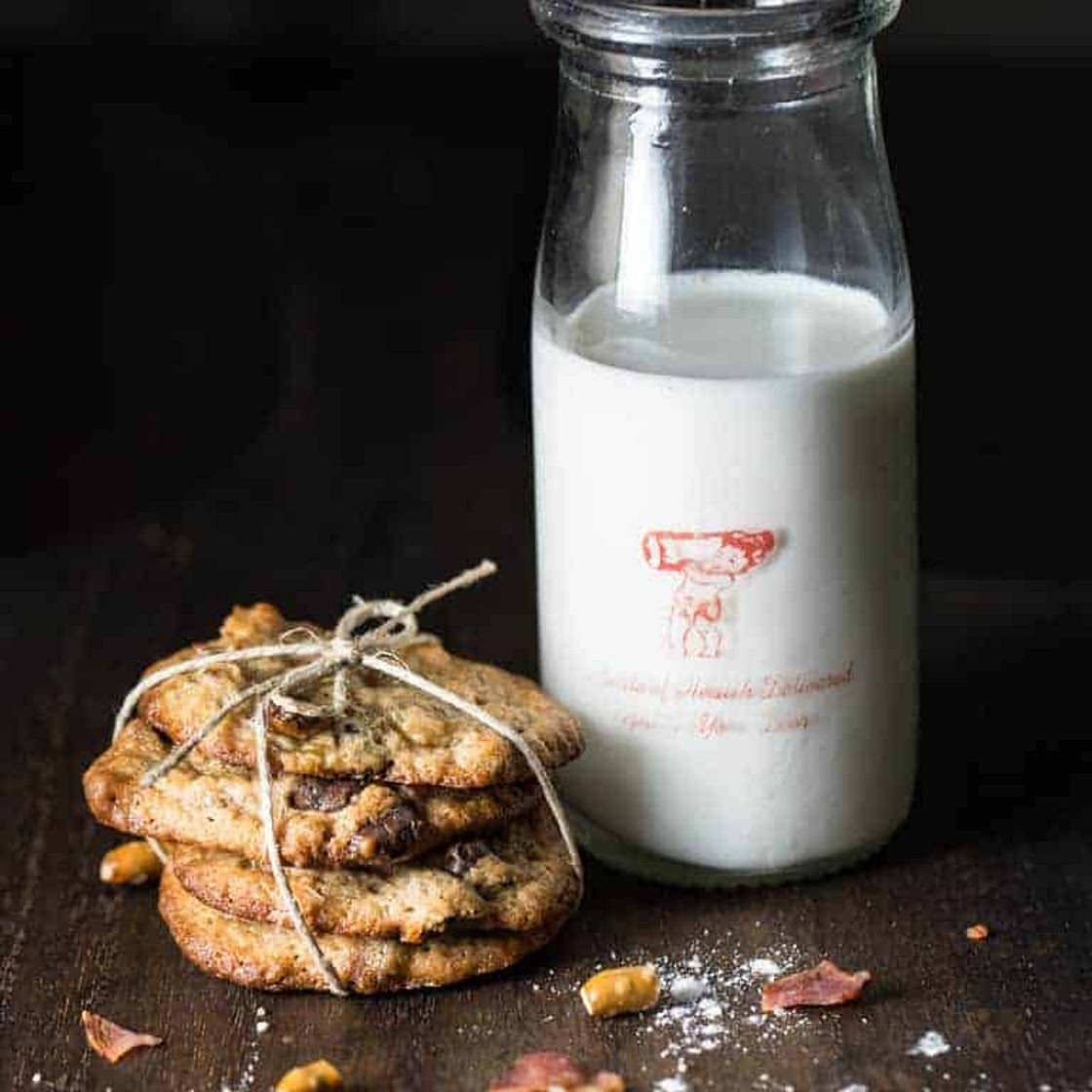 Bacon Pretzel Chocolate Chip Cookies