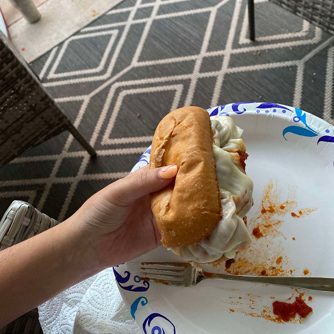 Easy meatball subs 